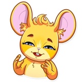 Little Mouse WhatsApp Sticker #22