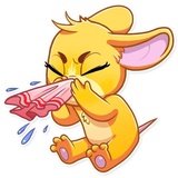 Little Mouse WhatsApp Sticker #23