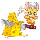 Little Mouse WhatsApp Sticker #24