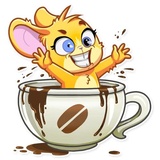 Little Mouse WhatsApp Sticker #25