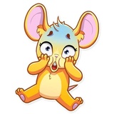 Little Mouse WhatsApp Sticker #4