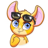 Little Mouse WhatsApp Sticker #9