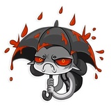 Little Vampire WhatsApp Sticker #10