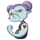 Little Vampire WhatsApp Sticker #12