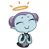 Little Vampire WhatsApp Sticker #13