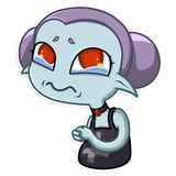 Little Vampire WhatsApp Sticker #16
