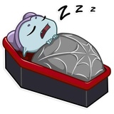 Little Vampire WhatsApp Sticker #17