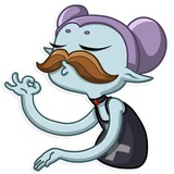 Little Vampire WhatsApp Sticker #3