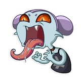 Little Vampire WhatsApp Sticker #6