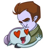 Little Vampire WhatsApp Sticker #8