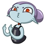 Little Vampire WhatsApp Sticker #9