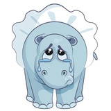 Little Hippo WhatsApp Sticker #7