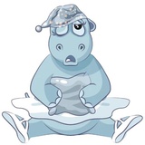 Little Hippo WhatsApp Sticker #8