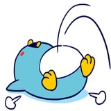 Little Blue Penguin WhatsApp Sticker #17