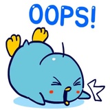 Little Blue Penguin WhatsApp Sticker #22