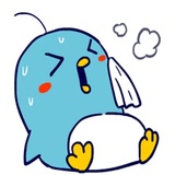 Little Blue Penguin WhatsApp Sticker #6