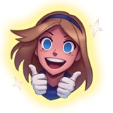 Leagues of Legends Emote Pack WhatsApp Sticker #17
