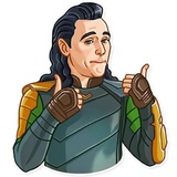 Loki WhatsApp Sticker #3
