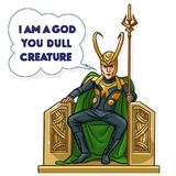 Loki WhatsApp Sticker #7