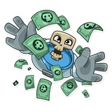 Lone Dead Spaceman WhatsApp Sticker #29