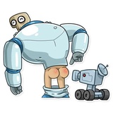 Lone Dead Spaceman WhatsApp Sticker #9