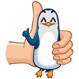 Lonely Penguin WhatsApp Sticker pack