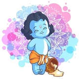 Lord Krishna WhatsApp Sticker #13
