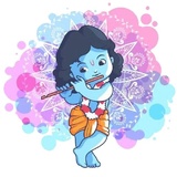 Lord Krishna WhatsApp Sticker #14
