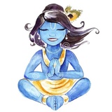 Lord Krishna WhatsApp Sticker #20