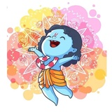 Lord Krishna WhatsApp Sticker #22