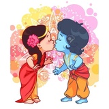 Lord Krishna WhatsApp Sticker #23