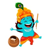 Lord Krishna WhatsApp Sticker #27