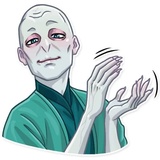 Lord Voldemort WhatsApp Sticker #10