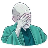 Lord Voldemort WhatsApp Sticker #11