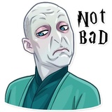 Lord Voldemort WhatsApp Sticker #13