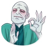 Lord Voldemort WhatsApp Sticker #18