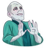 Lord Voldemort WhatsApp Sticker #23