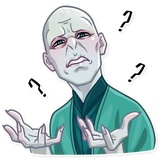 Lord Voldemort WhatsApp Sticker #26