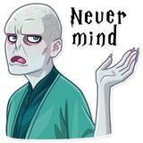 Lord Voldemort WhatsApp Sticker #27
