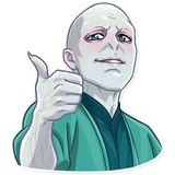 Lord Voldemort WhatsApp Sticker #3