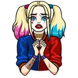 Harley Quinn WhatsApp Sticker #16