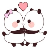 Love Love Yururin Panda WhatsApp Sticker #14