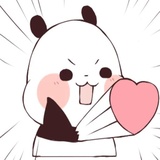 Love Love Yururin Panda WhatsApp Sticker #18