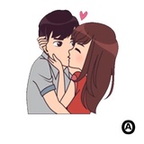 You & Me WhatsApp Sticker #12