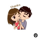 You & Me WhatsApp Sticker #15