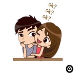 You & Me WhatsApp Sticker #16