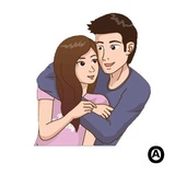 You & Me WhatsApp Sticker #4