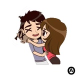 You & Me WhatsApp Sticker #9