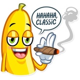 Lovely Banana WhatsApp Sticker #11