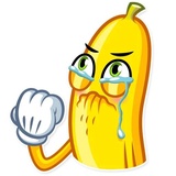 Lovely Banana WhatsApp Sticker #24
